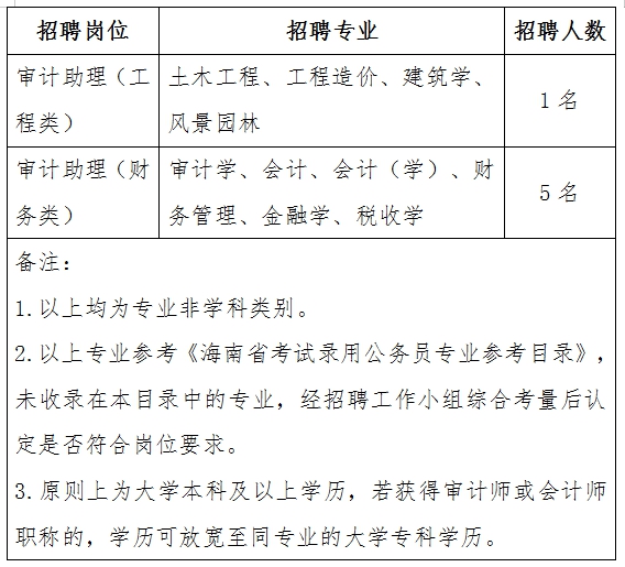 延寿县审计局最新招聘启事发布