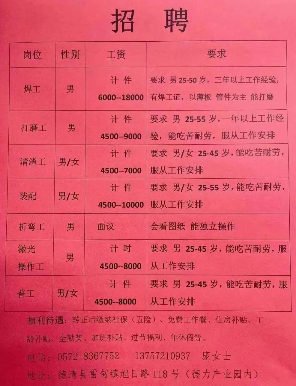 后官寨村委会最新就业机遇公告