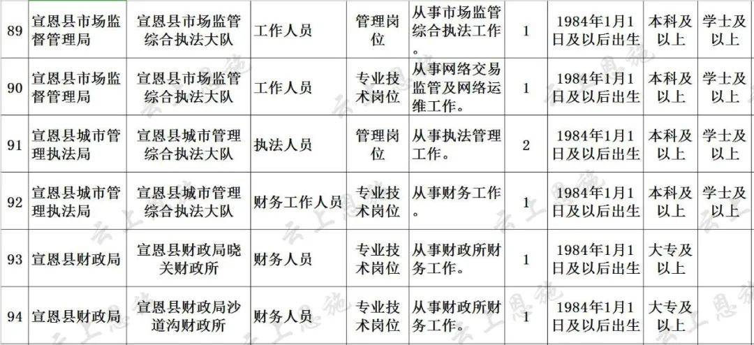 恩施市审计局最新招聘信息详解与相关内容探讨