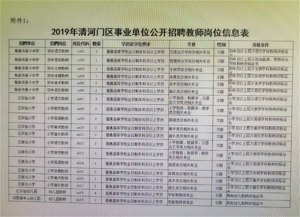 沙河口区教育局最新招聘公告概览